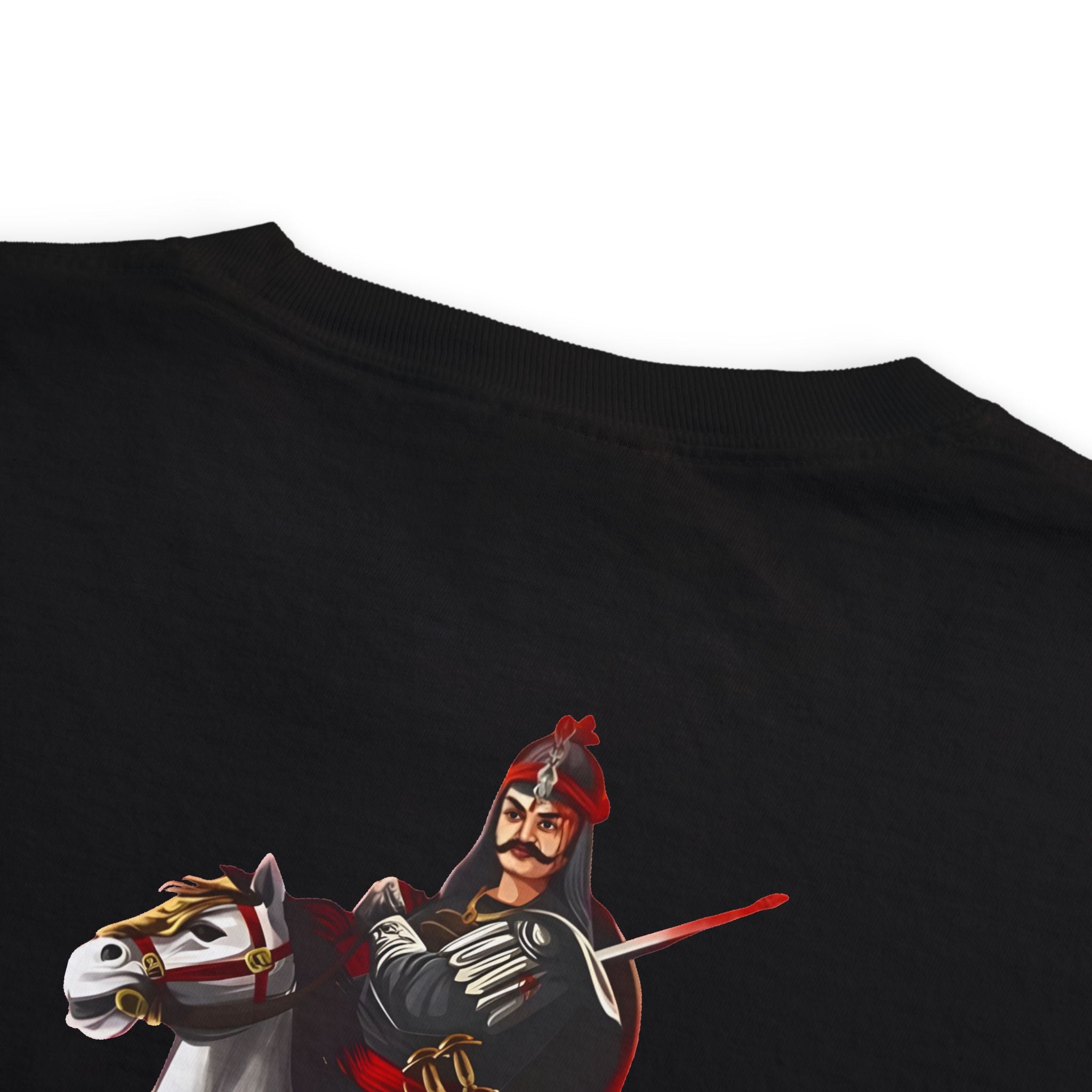 Pocket T-Shirt MAHA RANA PRATAP Unisex Garment-Dyed