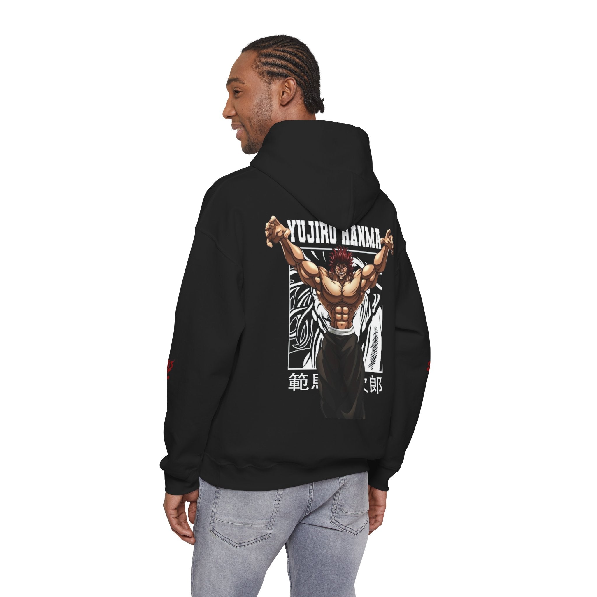 Hooded Sweatshirt YUJIRO HANMA  Design