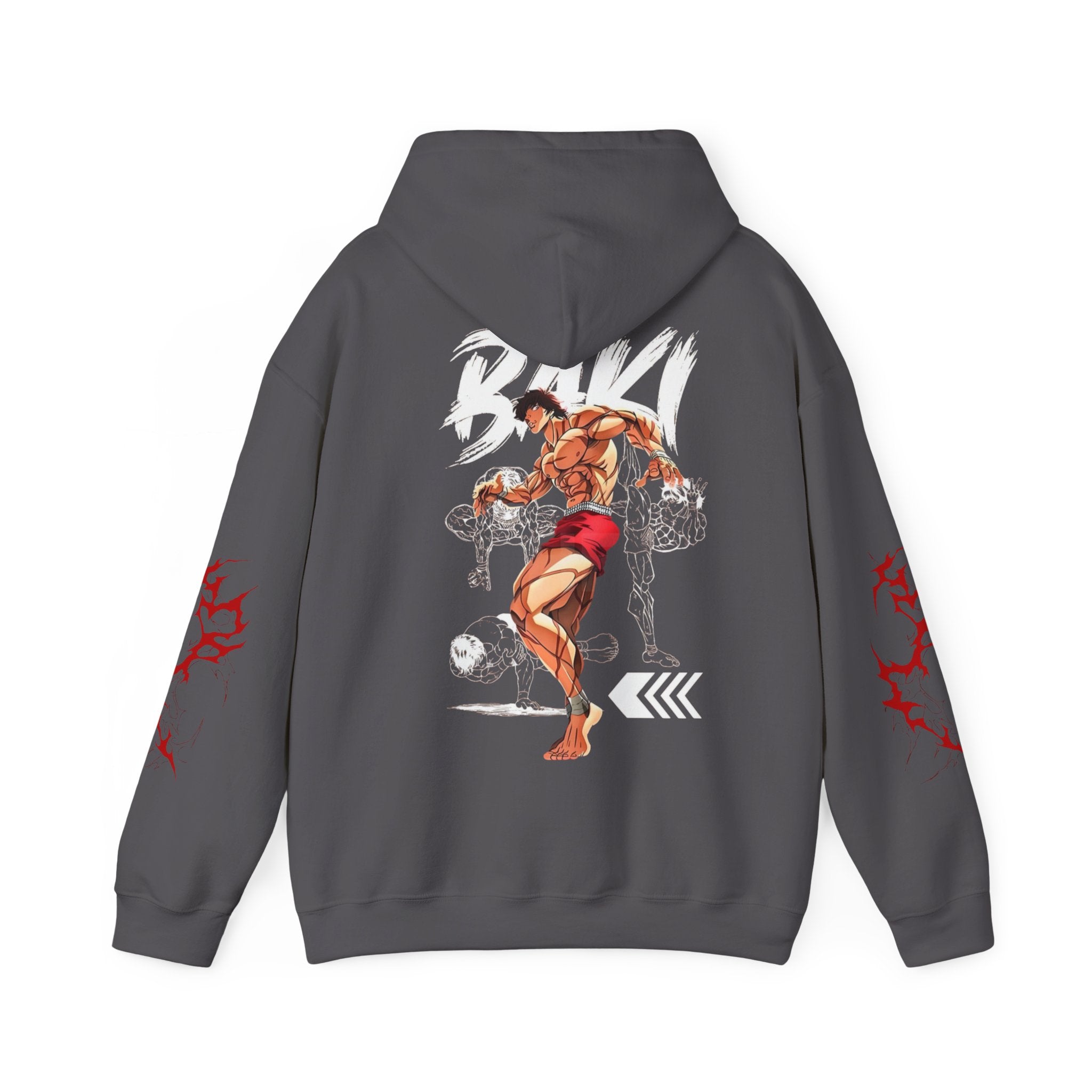 Hooded Sweatshirt - BAKI HANMA Design
