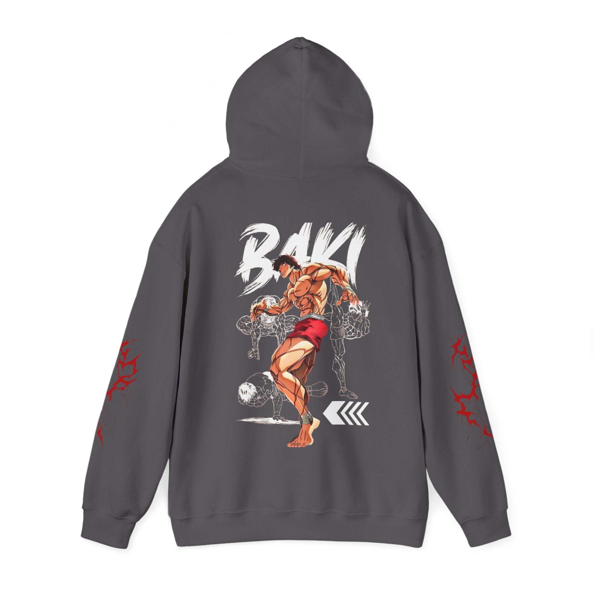 Hooded Sweatshirt - BAKI HANMA Design