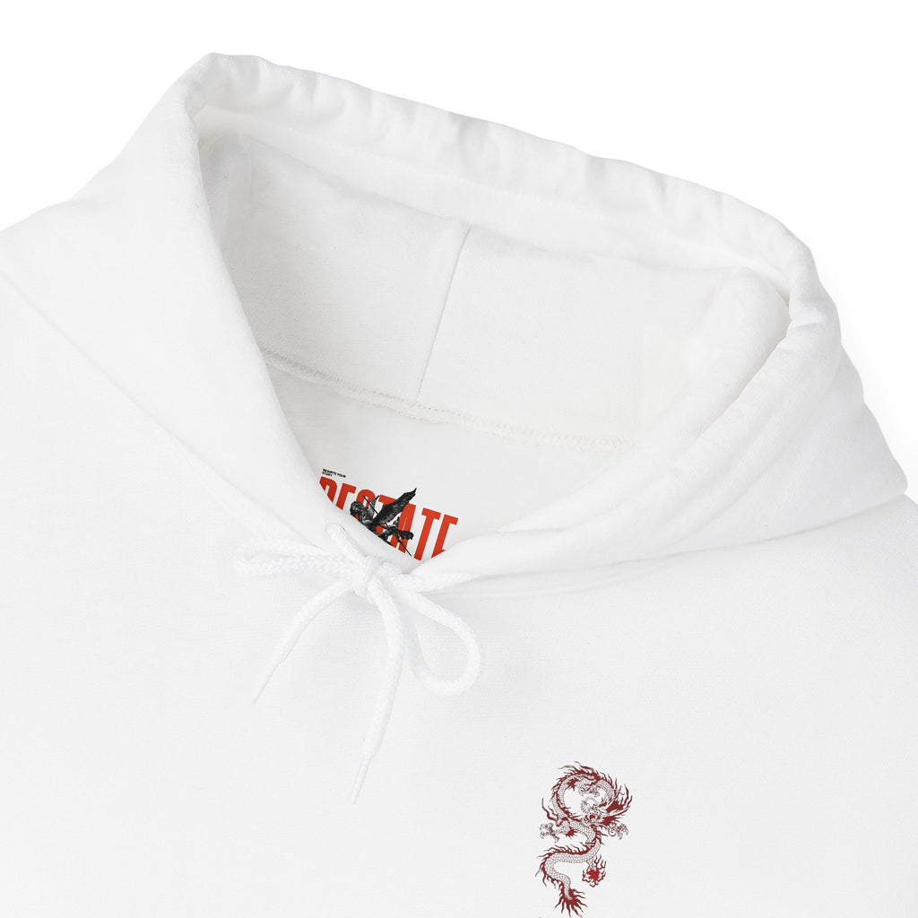 Dragon Art Unisex Heavy Blend Hoodie | Cozy Streetwear, Gift for Him/Her, Urban Style, Festival Outfit, Seasonal Fashion