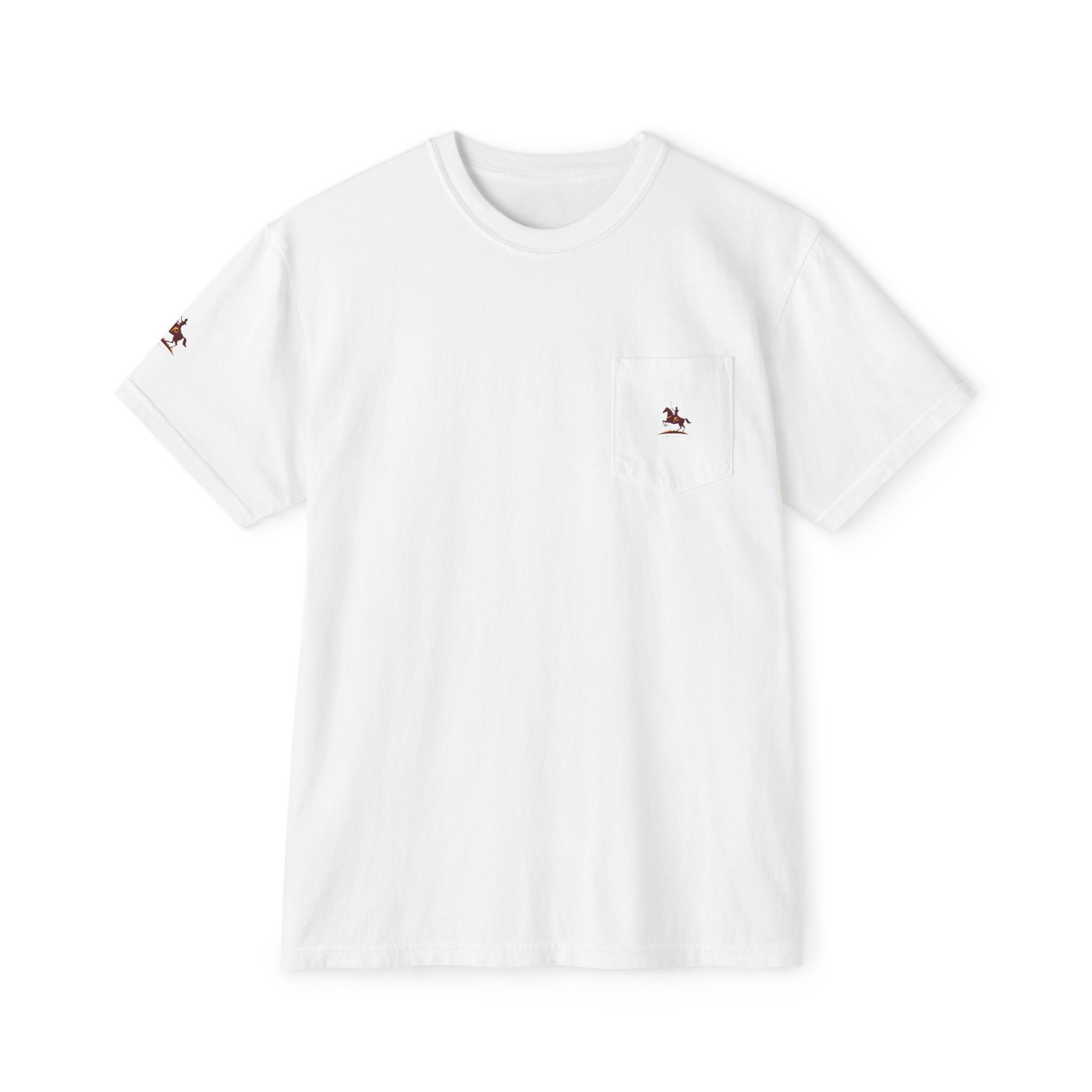 Pocket T-Shirt MAHA RANA PRATAP Unisex Garment-Dyed