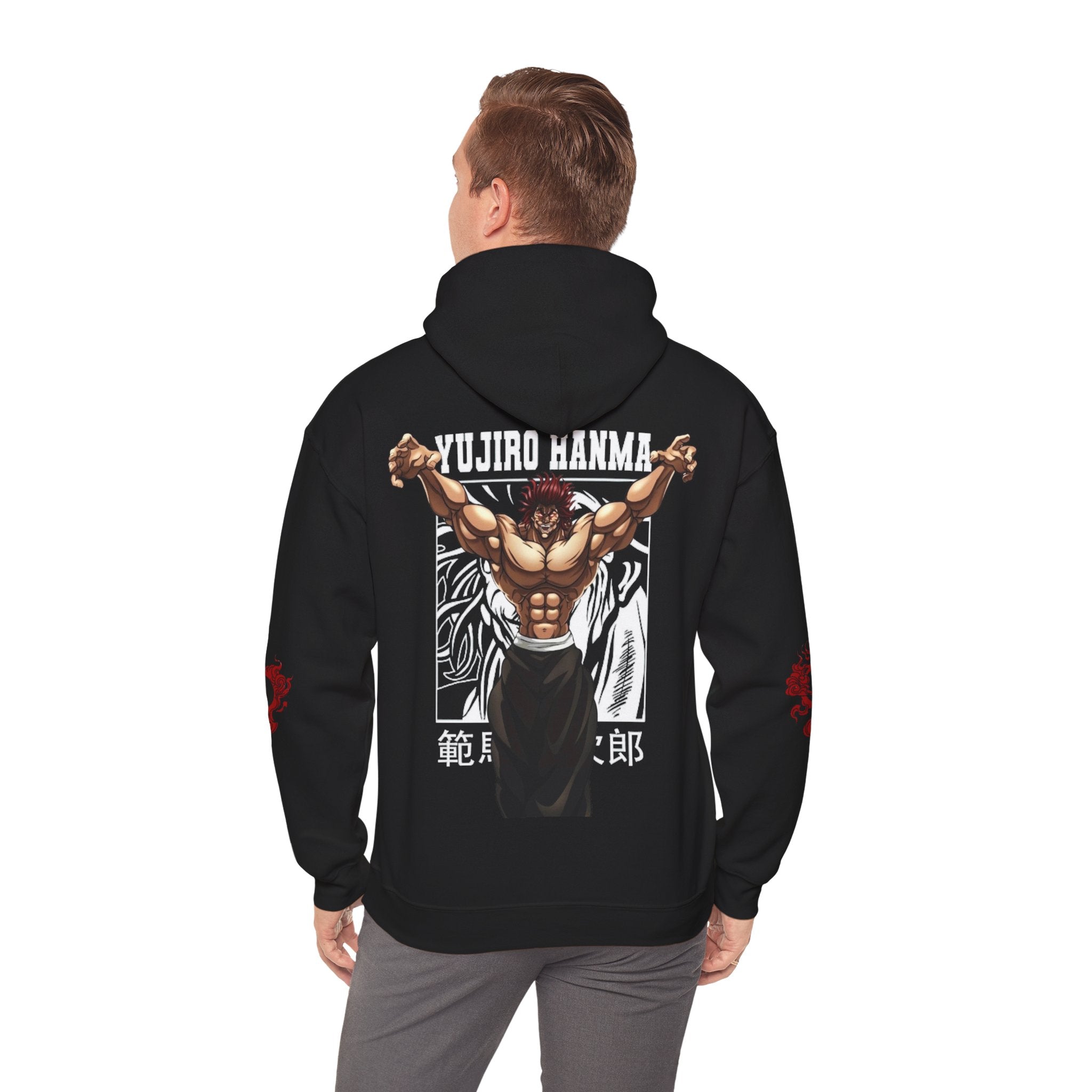 Hooded Sweatshirt YUJIRO HANMA  Design
