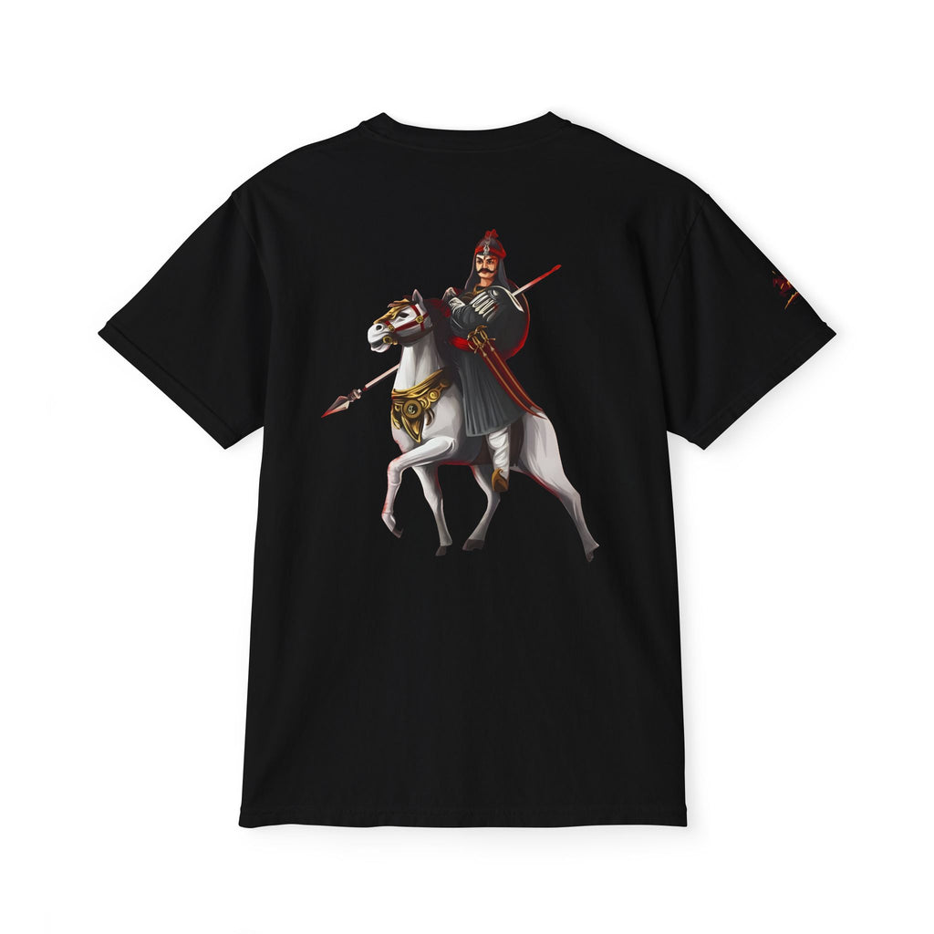Pocket T-Shirt MAHA RANA PRATAP Unisex Garment-Dyed